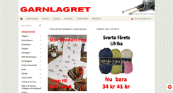 Desktop Screenshot of garnlagret.se
